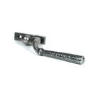 Pewter Hammered Newbury Espag - LH | From The Anvil - Espag. Fasteners - From The Anvil - Yester Home