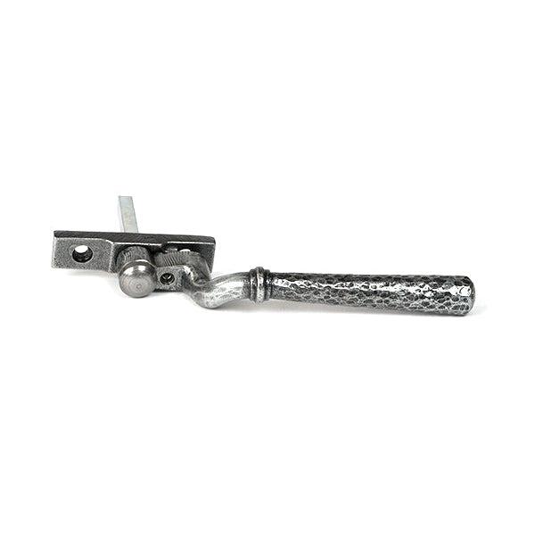 Pewter Hammered Newbury Espag - RH | From The Anvil-Espag. Fasteners-Yester Home