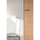 Pewter Hammered Newbury Lever on Rose Set (Square) | From The Anvil-Concealed-Yester Home
