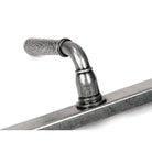Pewter Hammered Newbury Slimline Espag. Lock Set | From The Anvil-Espagnolette-Yester Home