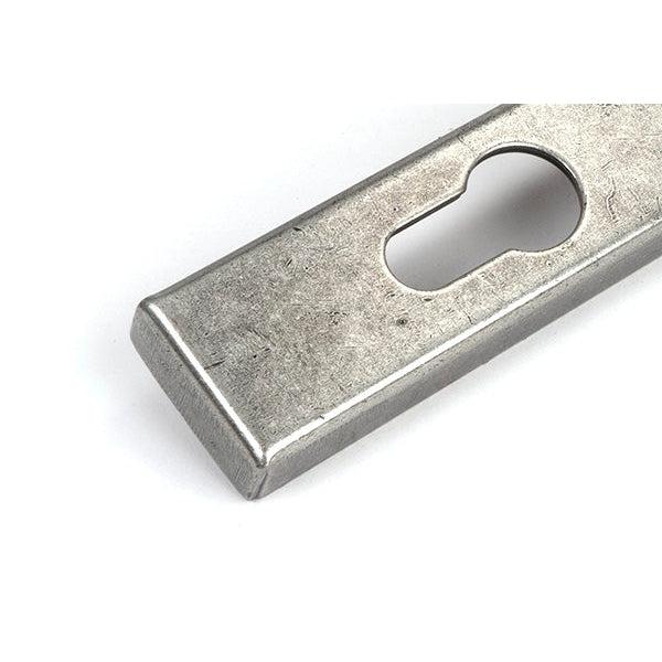 Pewter Hammered Newbury Slimline Espag. Lock Set | From The Anvil-Espagnolette-Yester Home