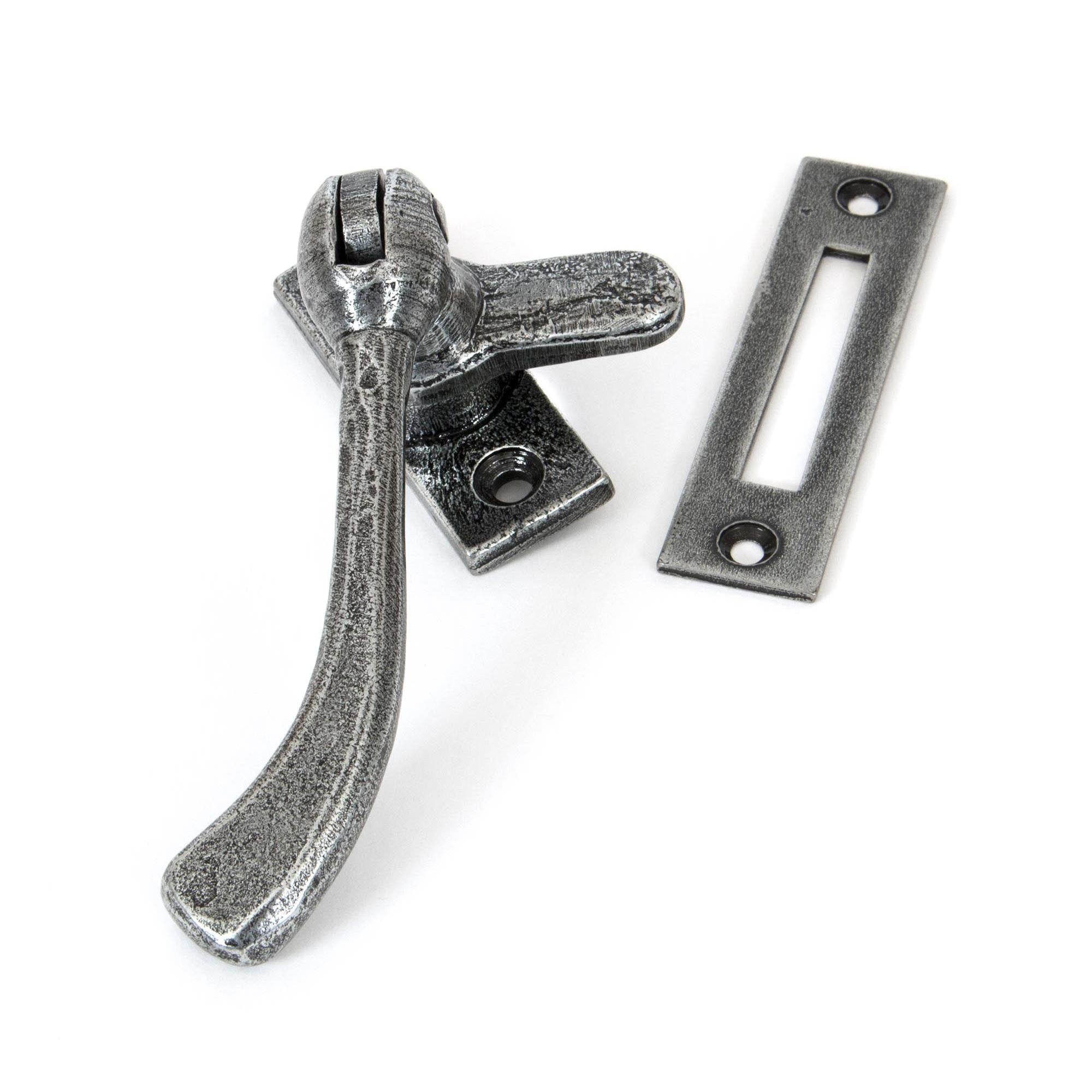 Pewter Handmade Peardrop Fastener | From The Anvil - Fasteners - From The Anvil - Yester Home