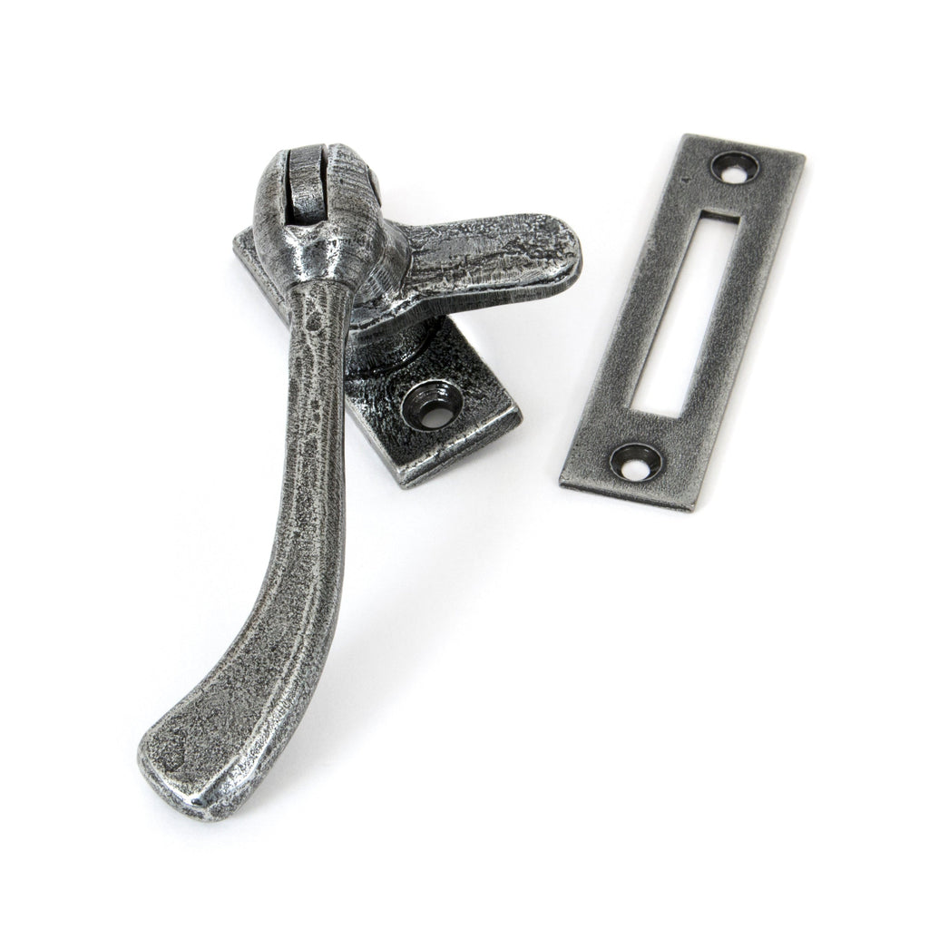 Pewter Handmade Peardrop Fastener | From The Anvil-Fasteners-Yester Home