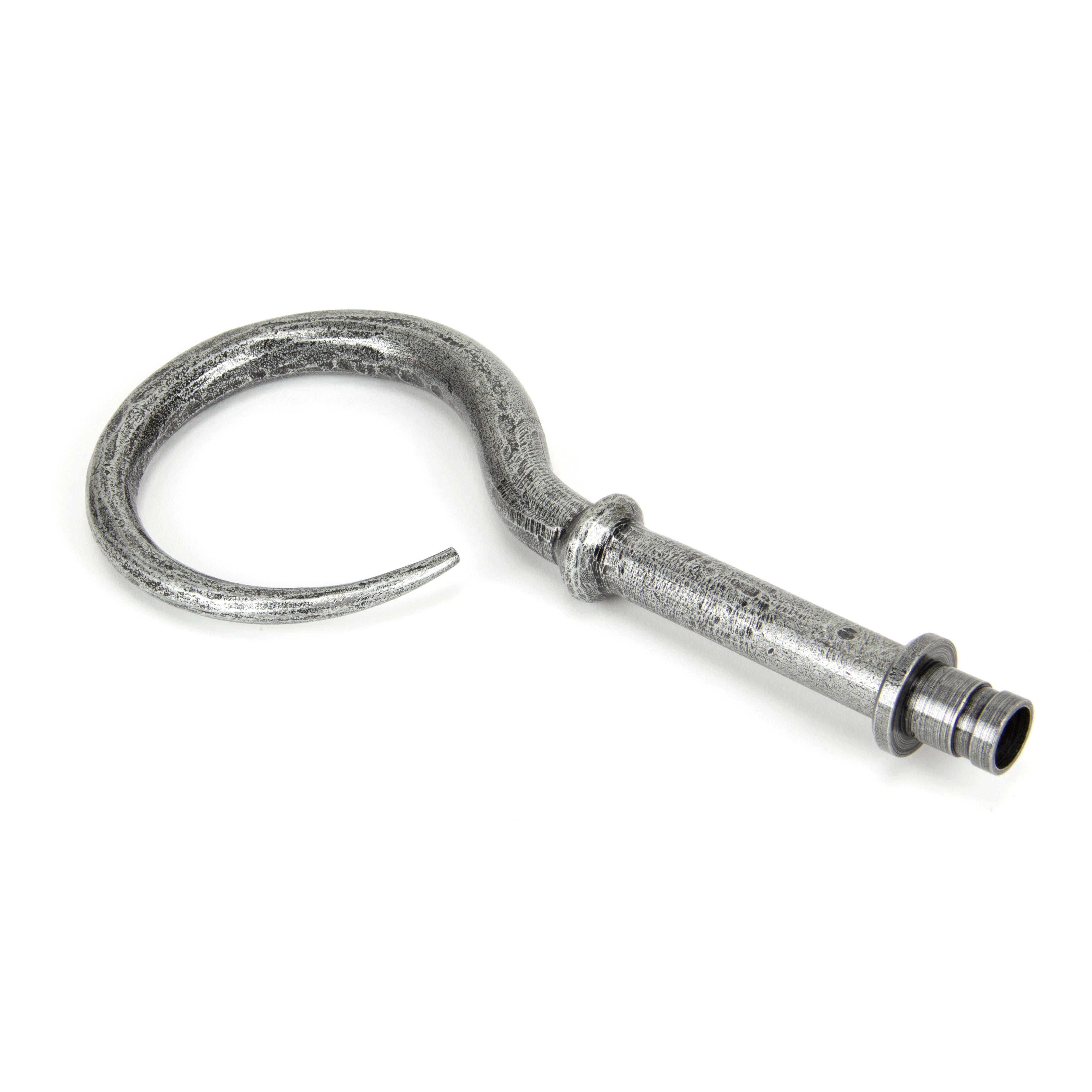 Pewter Hook Curtain Finial (Pair) | From The Anvil-Finials-Yester Home