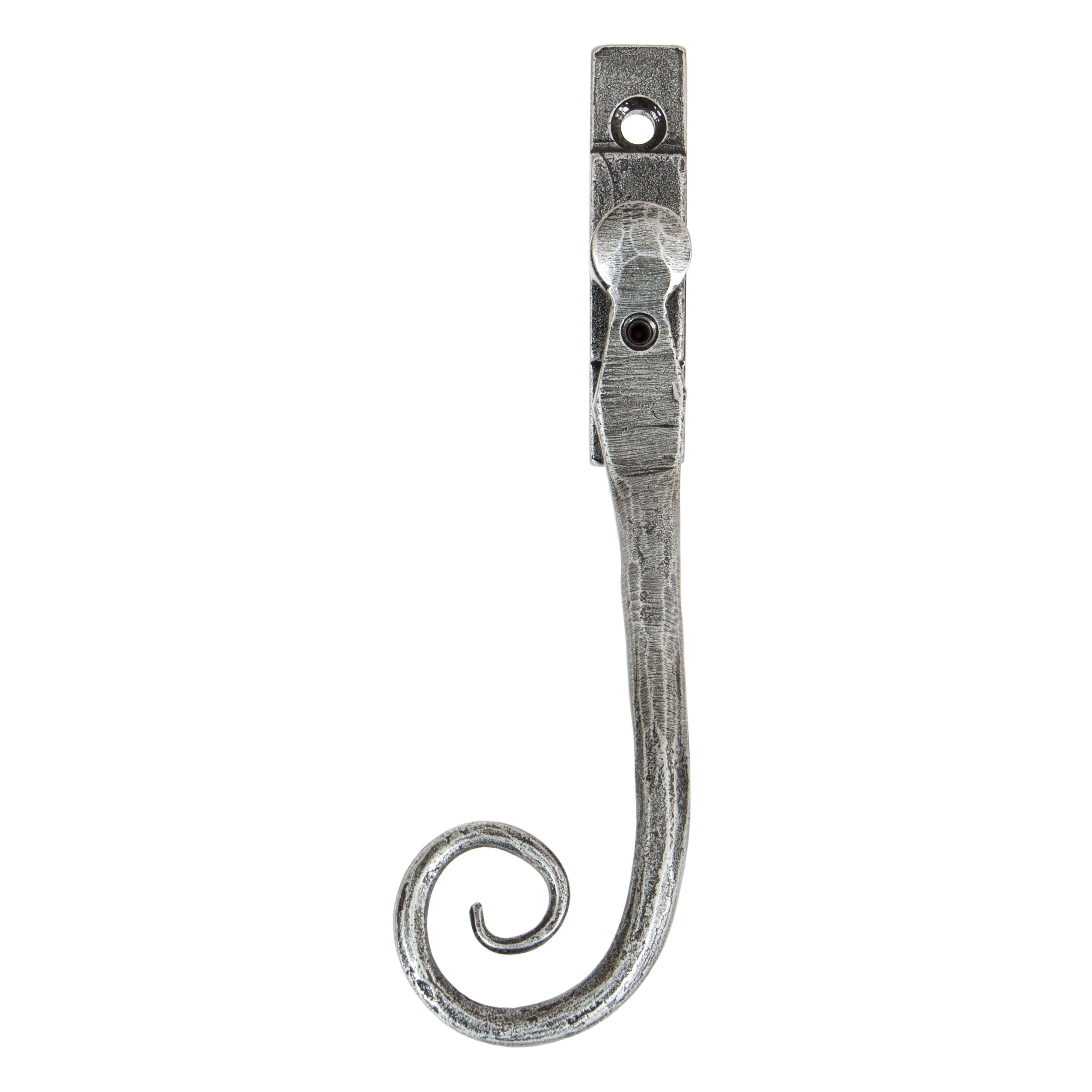 Pewter Large 16mm Monkeytail Espag - LH | From The Anvil - Espag. Fasteners - From The Anvil - Yester Home