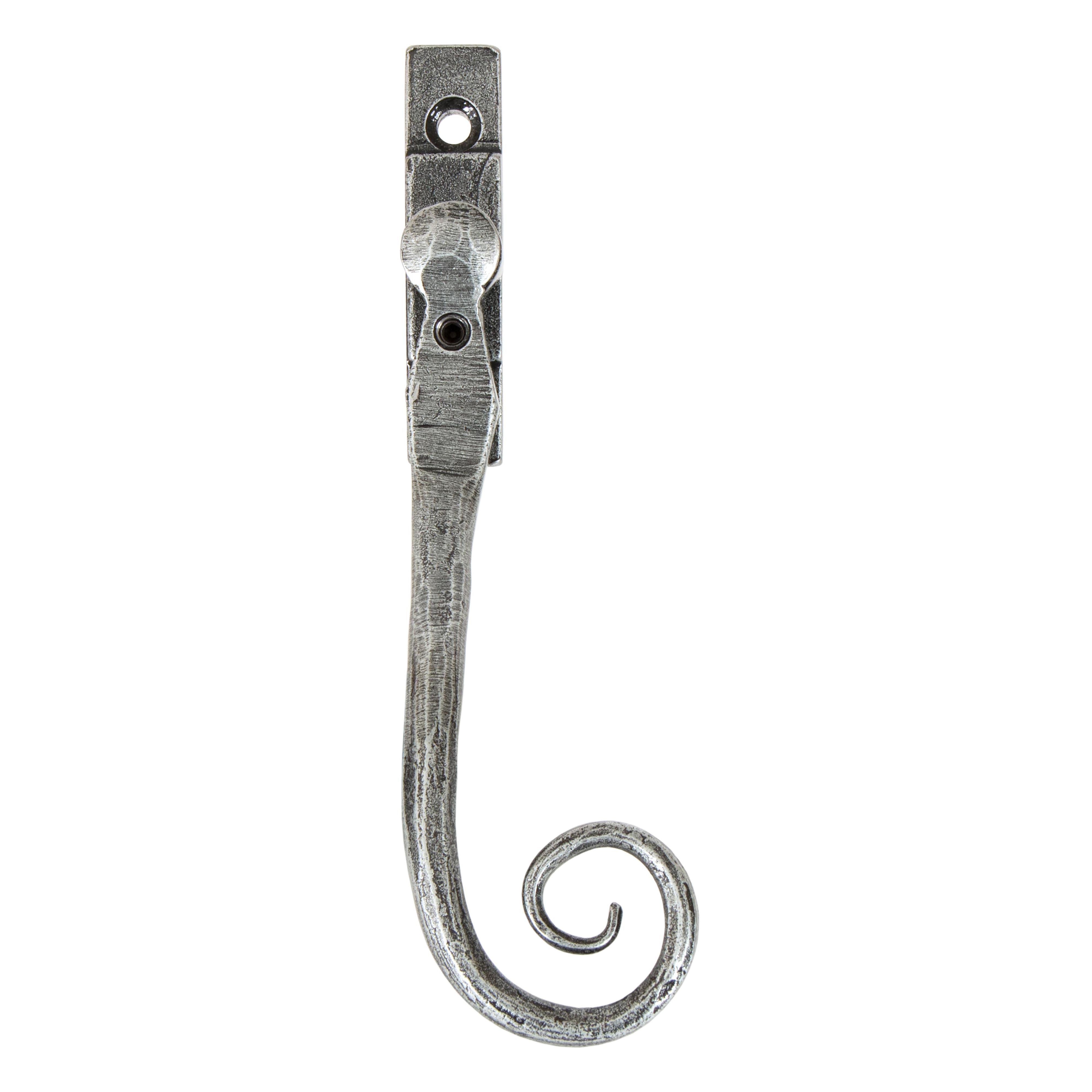 Pewter Large 16mm Monkeytail Espag - RH | From The Anvil - Espag. Fasteners - From The Anvil - Yester Home