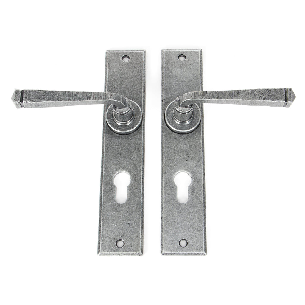 Pewter Large Avon 72mm Centre Euro Lock Set | From The Anvil