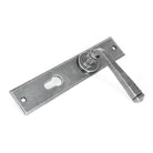 Pewter Large Avon 72mm Centre Euro Lock Set | From The Anvil - Lever Euro - From The Anvil - Yester Home