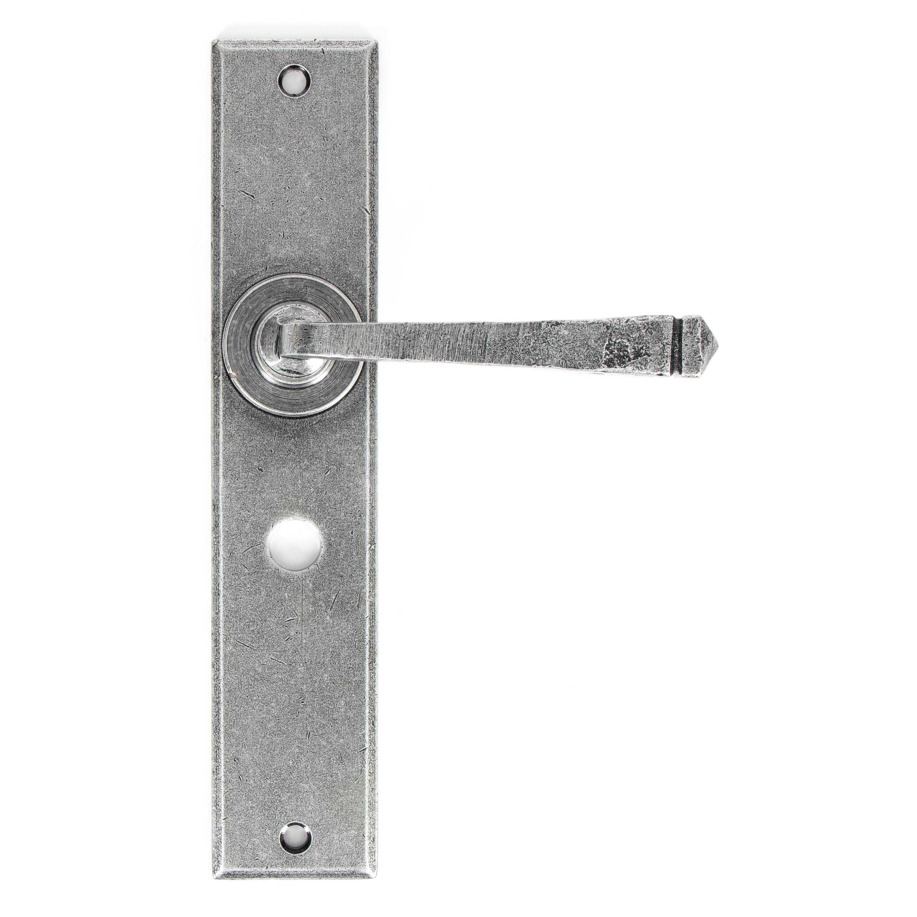 Pewter Large Avon Lever Bathroom Set | From The Anvil - Lever Bathroom - From The Anvil - Yester Home