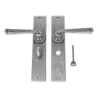Pewter Large Avon Lever Bathroom Set | From The Anvil - Lever Bathroom - From The Anvil - Yester Home