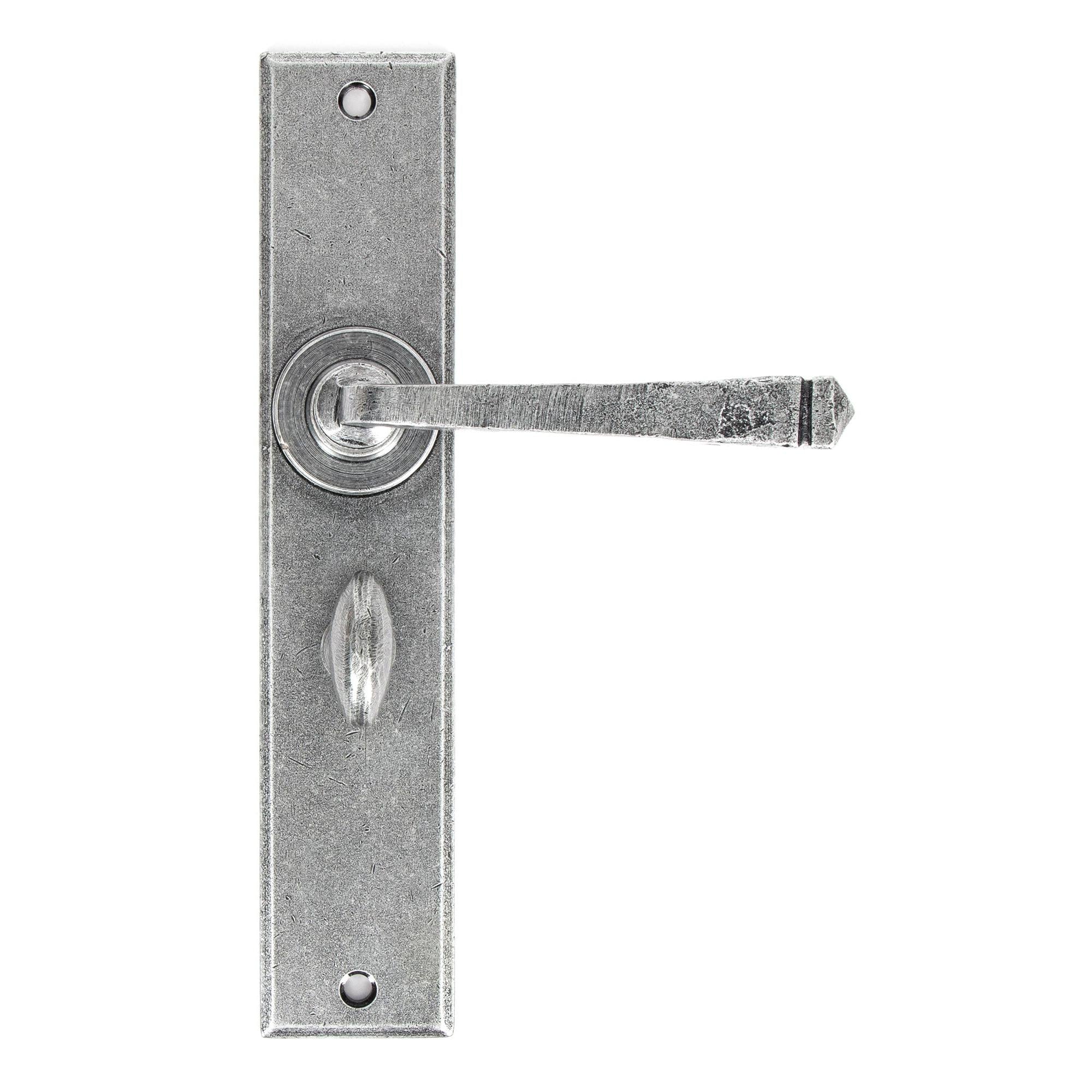 Pewter Large Avon Lever Bathroom Set | From The Anvil - Lever Bathroom - From The Anvil - Yester Home