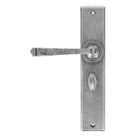 Pewter Large Avon Lever Bathroom Set | From The Anvil-Lever Bathroom-Yester Home
