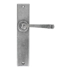Pewter Large Avon Lever Latch Set | From The Anvil - Lever Latch - From The Anvil - Yester Home
