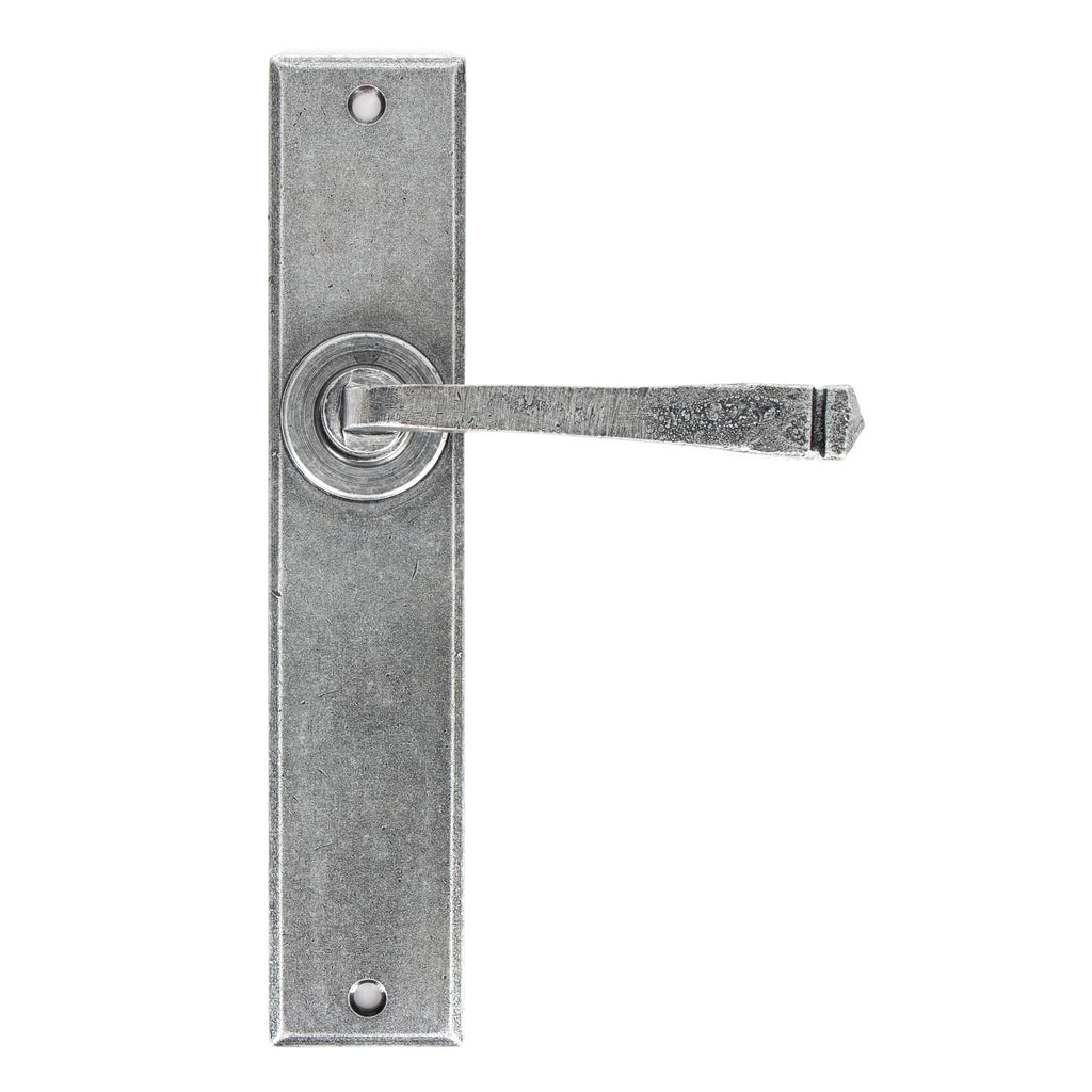 Pewter Large Avon Lever Latch Set | From The Anvil-Lever Latch-Yester Home