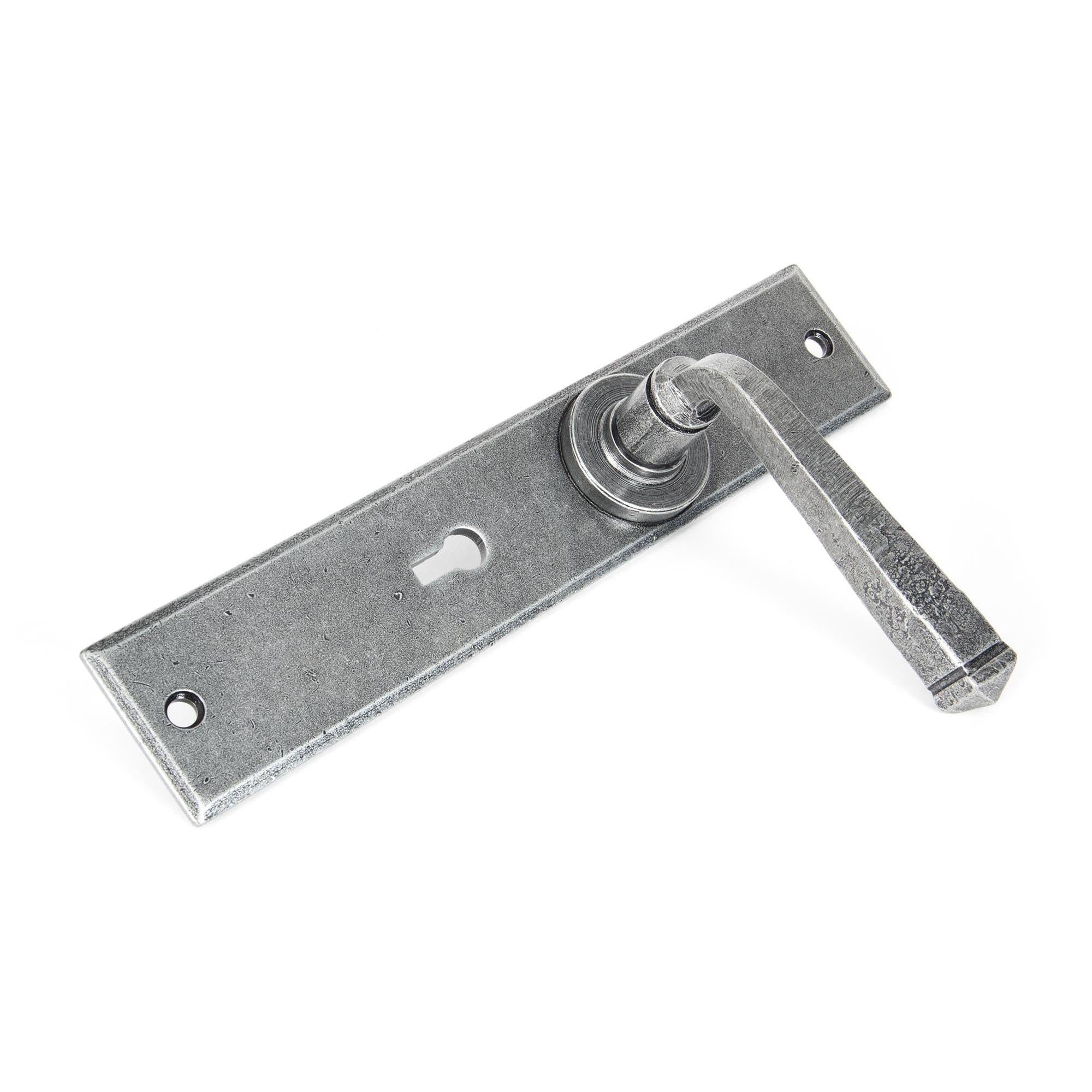 Pewter Large Avon Lever Lock Set | From The Anvil - Lever Lock - From The Anvil - Yester Home