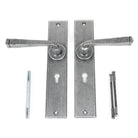 Pewter Large Avon Lever Lock Set | From The Anvil - Lever Lock - From The Anvil - Yester Home