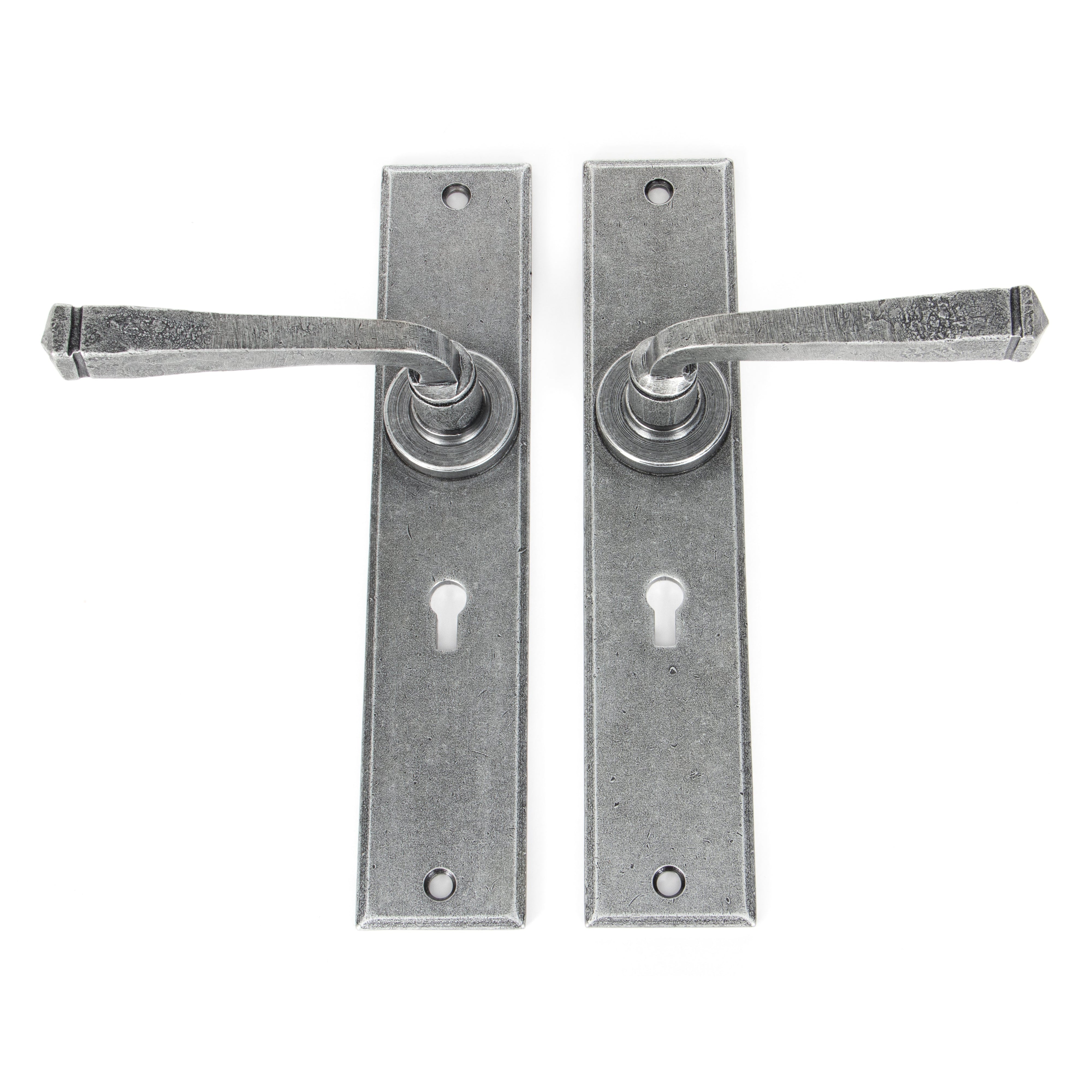Pewter Large Avon Lever Lock Set | From The Anvil-Lever Lock-Yester Home