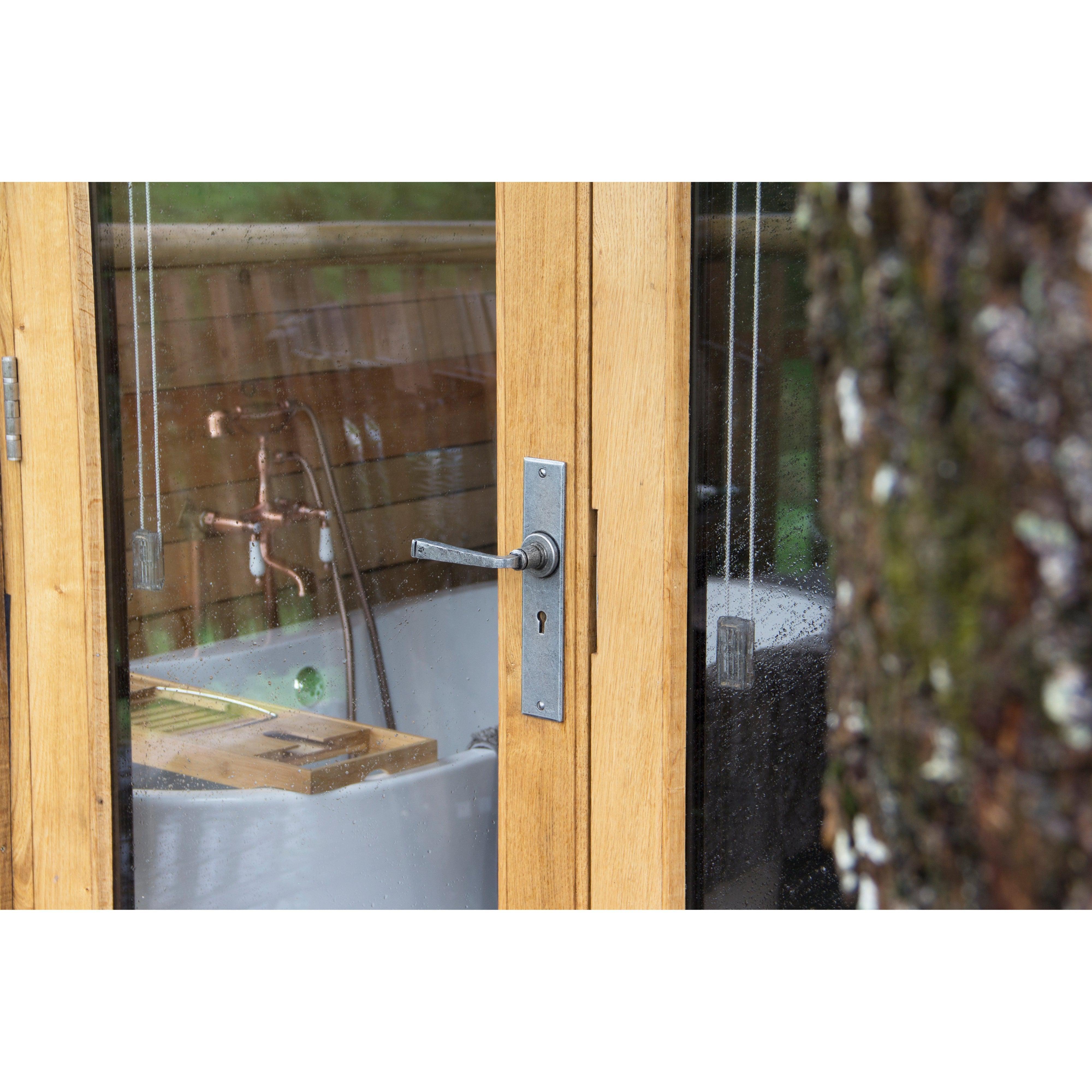 Pewter Large Avon Lever Lock Set | From The Anvil-Lever Lock-Yester Home