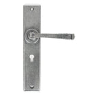 Pewter Large Avon Lever Lock Set | From The Anvil-Lever Lock-Yester Home