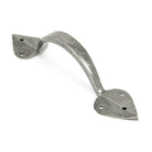 Pewter Large Shropshire Pull Handle | From The Anvil - D Handles - From The Anvil - Yester Home