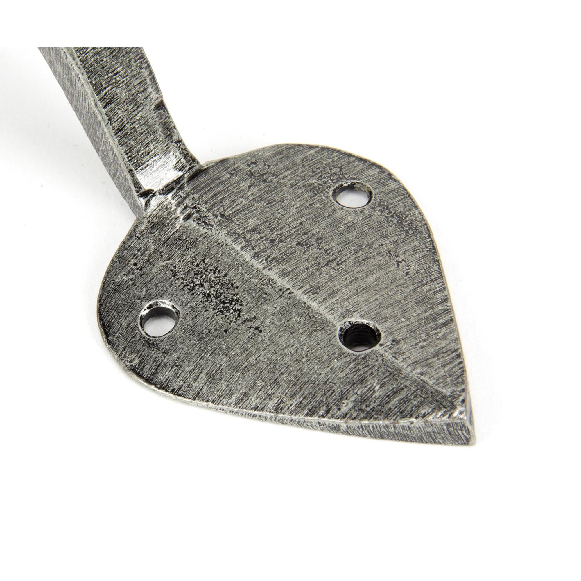 Pewter Large Shropshire Pull Handle | From The Anvil - D Handles - From The Anvil - Yester Home