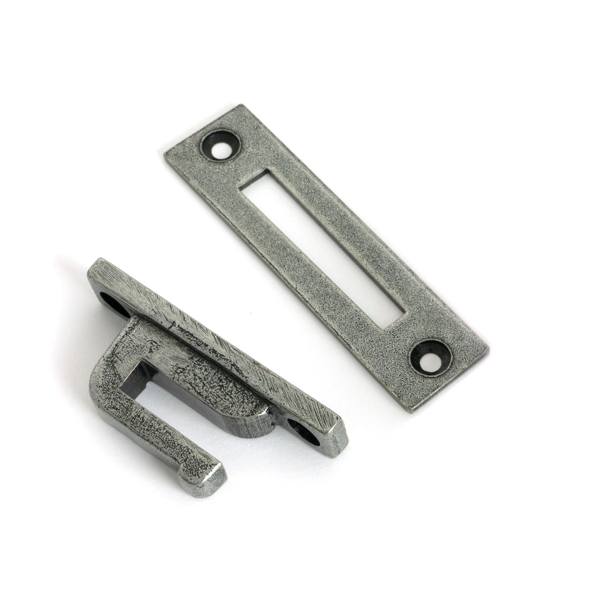 Pewter Locking Brompton Fastener - RH - Locking Fasteners - From The Anvil - Yester Home