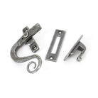 Pewter Locking Monkeytail Fastener - LH | From The Anvil - Locking Fasteners - From The Anvil - Yester Home