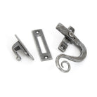Pewter Locking Monkeytail Fastener - RH | From The Anvil - Locking Fasteners - From The Anvil - Yester Home