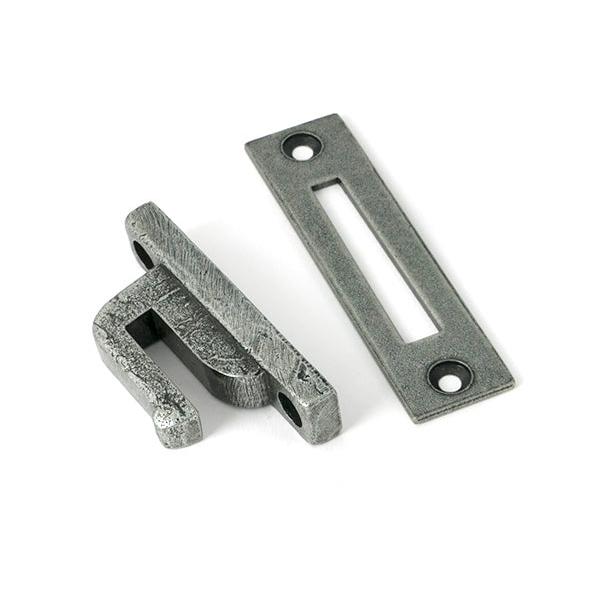 Pewter Locking Newbury Fastener - Locking Fasteners - From The Anvil - Yester Home