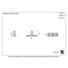 Pewter Locking Stay Pin | From The Anvil-Stay Pins-Yester Home