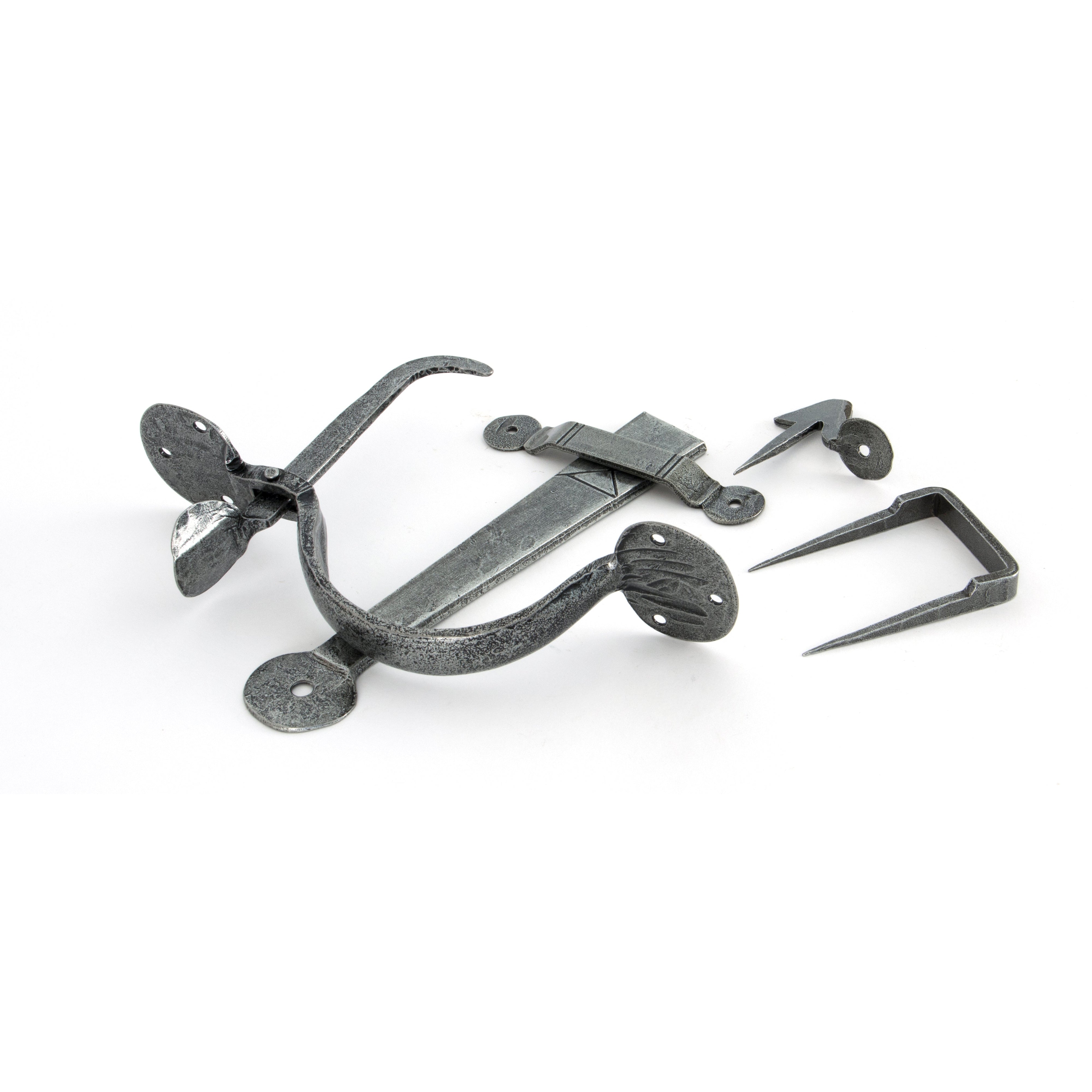 Pewter Medium Bean Thumblatch | From The Anvil-Thumblatches-Yester Home