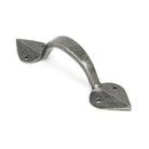 Pewter Medium Shropshire Pull Handle | From The Anvil - D Handles - From The Anvil - Yester Home