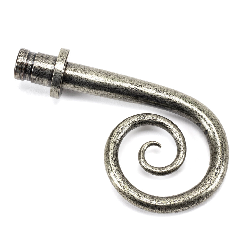 Pewter Monkeytail Curtain Finial (pair) | From The Anvil-Finials-Yester Home