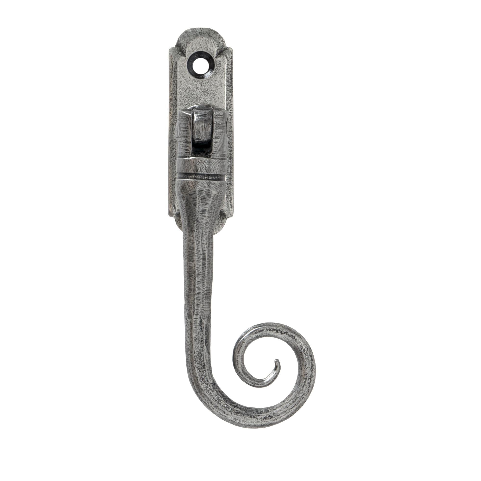 Pewter Monkeytail Espag - RH | From The Anvil - Espag. Fasteners - From The Anvil - Yester Home