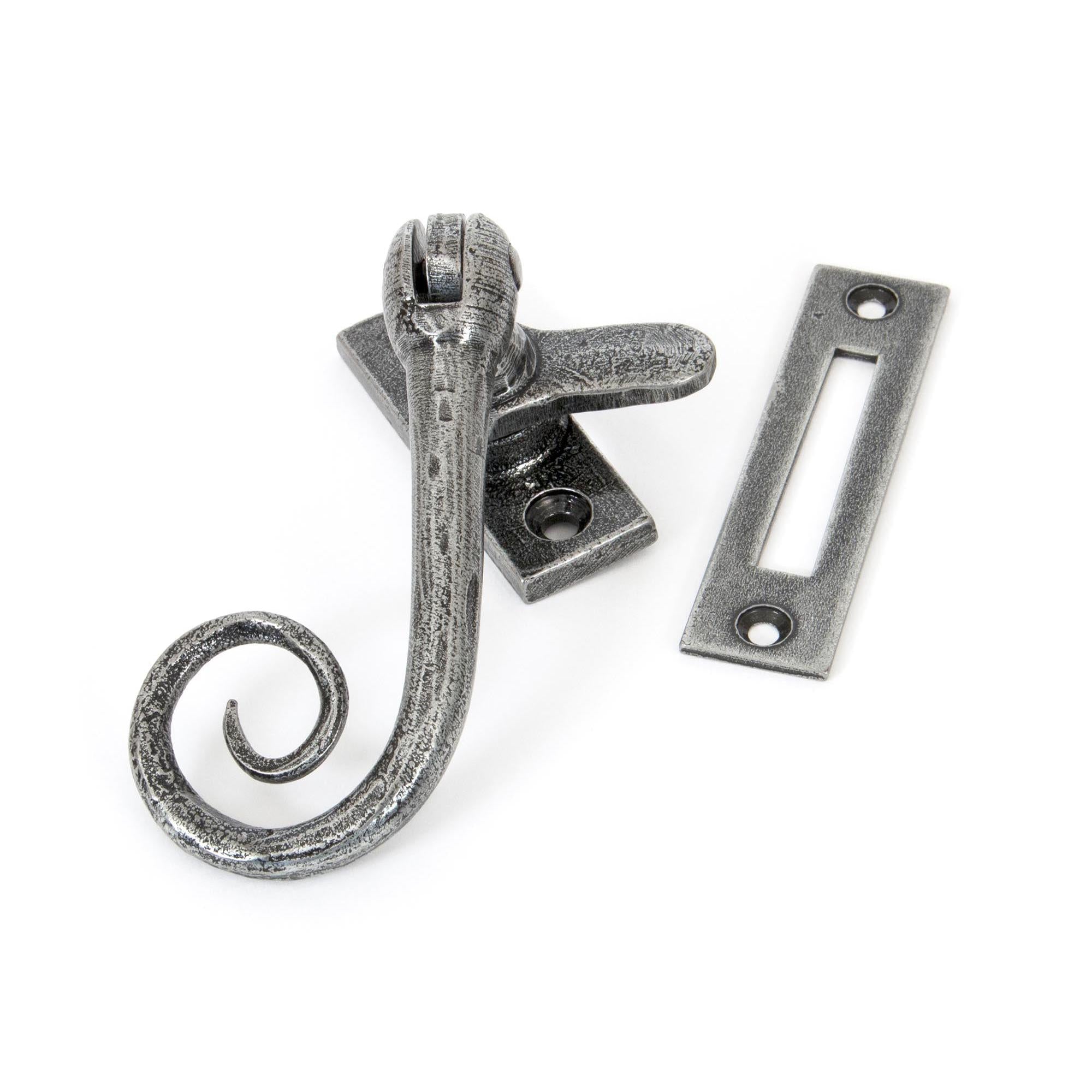 Pewter Monkeytail Fastener | From The Anvil - Fasteners - From The Anvil - Yester Home
