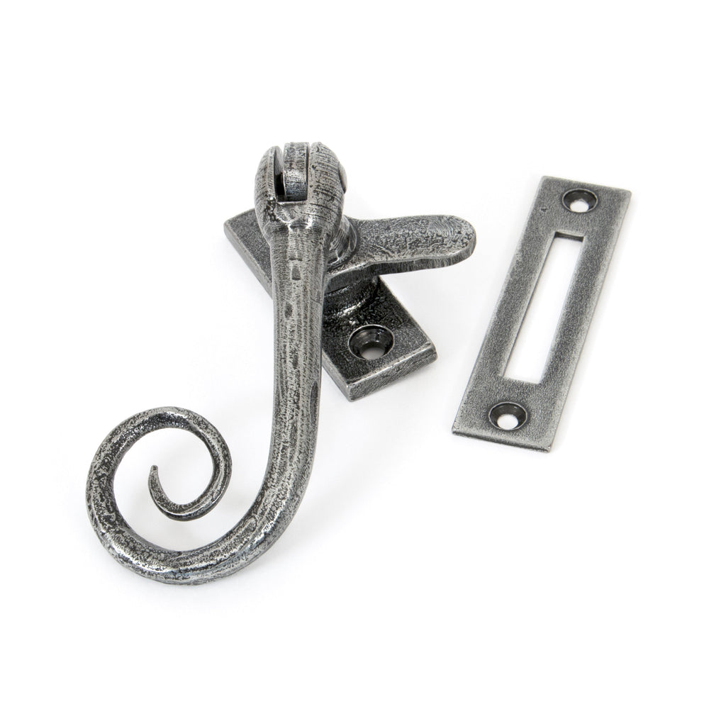 Pewter Monkeytail Fastener | From The Anvil-Fasteners-Yester Home