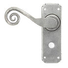 Pewter Monkeytail Lever Bathroom Set | From The Anvil-Lever Bathroom-Yester Home