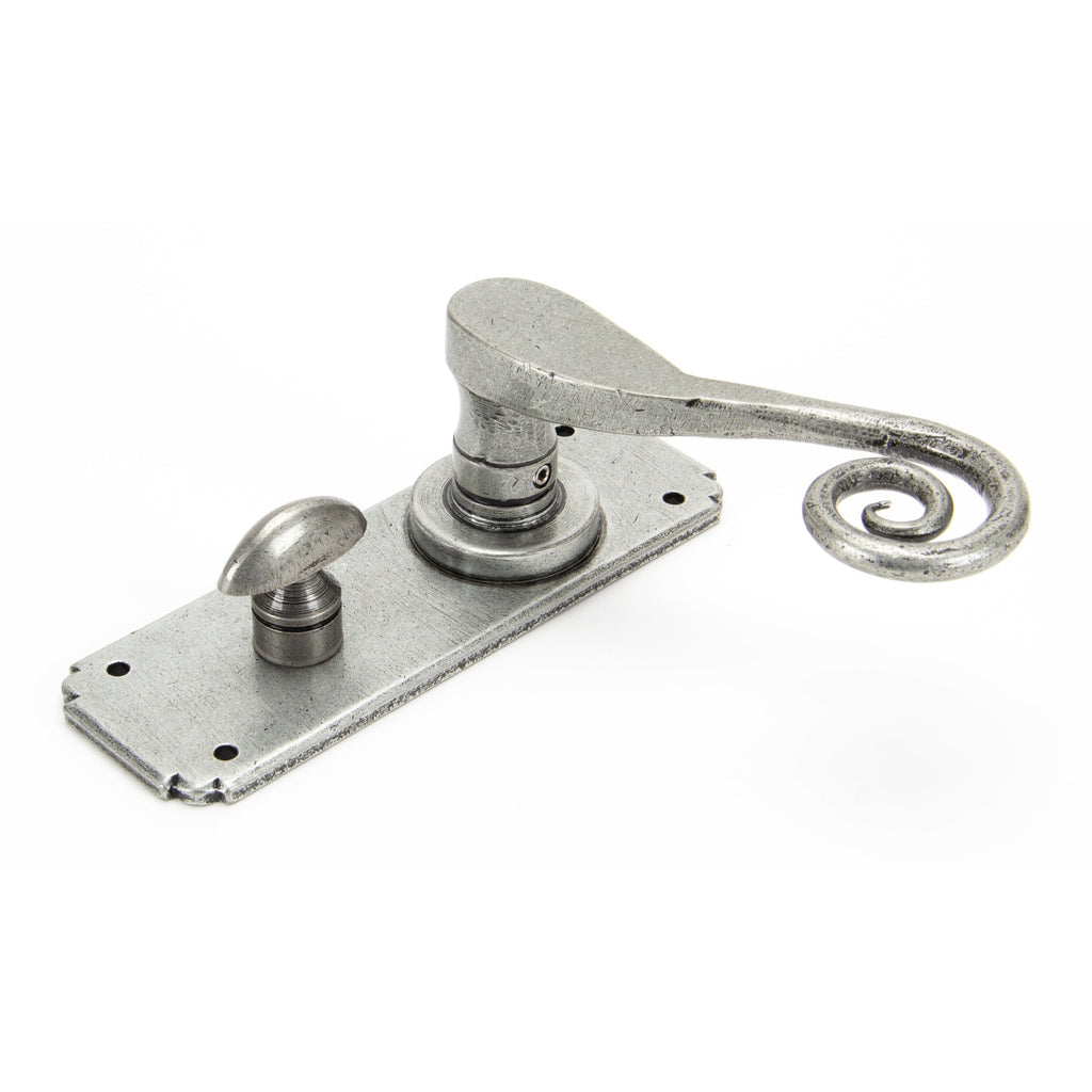 Pewter Monkeytail Lever Bathroom Set | From The Anvil-Lever Bathroom-Yester Home