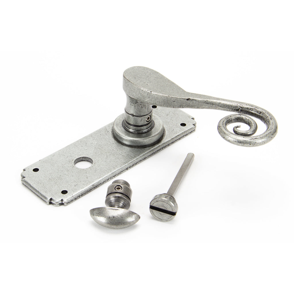 Pewter Monkeytail Lever Bathroom Set | From The Anvil-Lever Bathroom-Yester Home