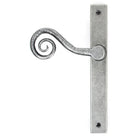 Pewter Monkeytail Slimline Lever Espag. Latch - RH | From The Anvil-Espagnolette-Yester Home
