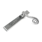 Pewter Monkeytail Slimline Lever Espag. Latch - RH | From The Anvil - Espagnolette - From The Anvil - Yester Home