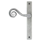 Pewter Monkeytail Slimline Lever Espag. Latch - RH | From The Anvil-Espagnolette-Yester Home