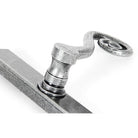 Pewter Monkeytail Slimline Lever Espag. Latch - RH | From The Anvil-Espagnolette-Yester Home