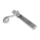 Pewter Monkeytail Slimline Lever Espag. Latch Set - LH | From The Anvil-Espagnolette-Yester Home