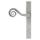 Pewter Monkeytail Slimline Lever Espag. Latch Set - LH | From The Anvil-Espagnolette-Yester Home