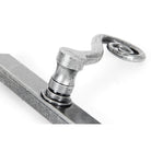 Pewter Monkeytail Slimline Lever Espag. Lock Set - LH | From The Anvil - Espagnolette - From The Anvil - Yester Home