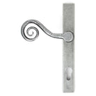 Pewter Monkeytail Slimline Lever Espag. Lock Set - LH | From The Anvil-Espagnolette-Yester Home