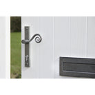 Pewter Monkeytail Slimline Lever Espag. Lock Set - RH | From The Anvil-Espagnolette-Yester Home