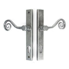Pewter Monkeytail Slimline Lever Espag. Lock Set - RH | From The Anvil-Espagnolette-Yester Home