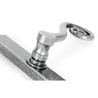 Pewter Monkeytail Slimline Lever Espag. Lock Set - RH | From The Anvil-Espagnolette-Yester Home